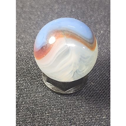 Vintage Vitro Agate "Bullseye" Marble .69 Inch Size Mint Condition R1