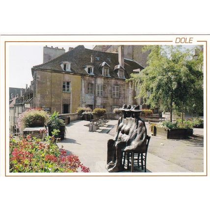 Dole Les Commeres France Postcard unused VGC