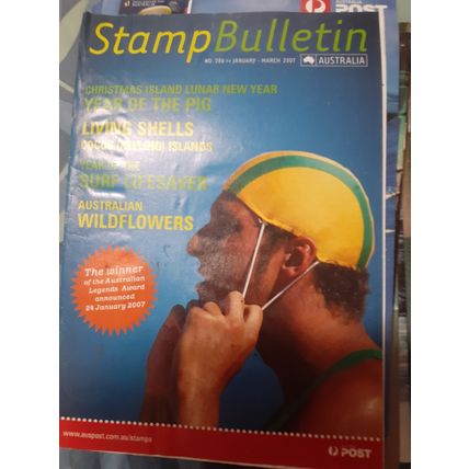 australian stamp bulletin No 286 jan march 2007