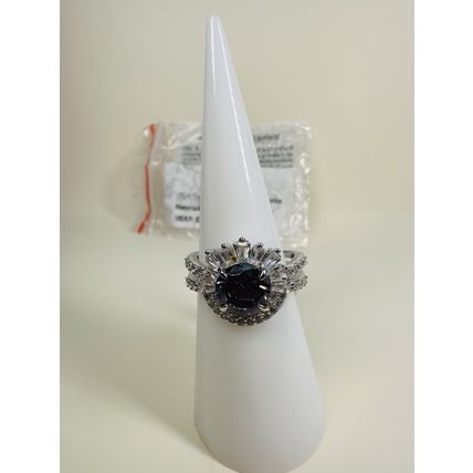 NIB Bomb Party Sz6 RBP6382 Sterling Club LC Amethyst CZ 925 Solid Sterl Silver