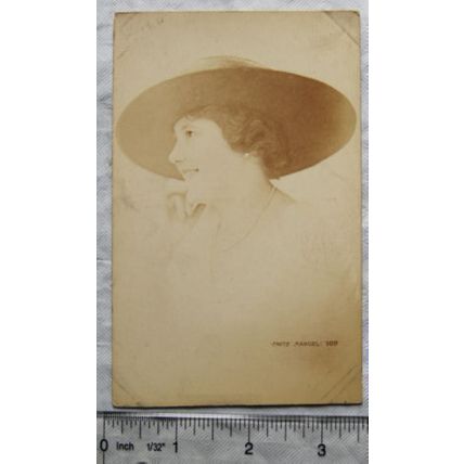 vintage photo of Woman in Hat