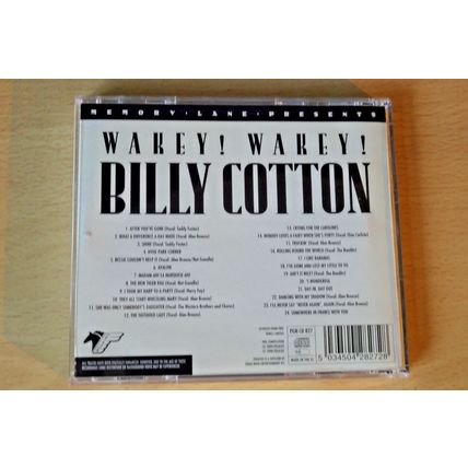 Billy Cotton - Wakey! Wakey! CD (2000). 24 tracks VGC. (5034504282728)