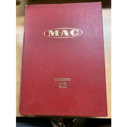 RARE* 1963 MAC METAL AGENCIES Co No.63 CATALOGUE HEAVY BOOK & PRICE LIST (P12)