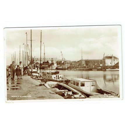 Dorset postcard Poole Harbour