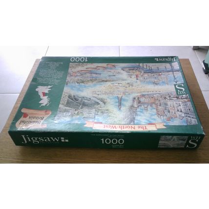 BEAUTIFUL BRITAIN: THE NORTH-WEST Jigsaw Puzzle (1000 Piece) W H Smith