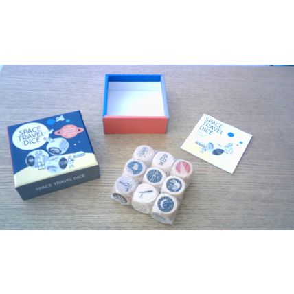 SPACE TRAVEL DICE (New & Sealed) 2014