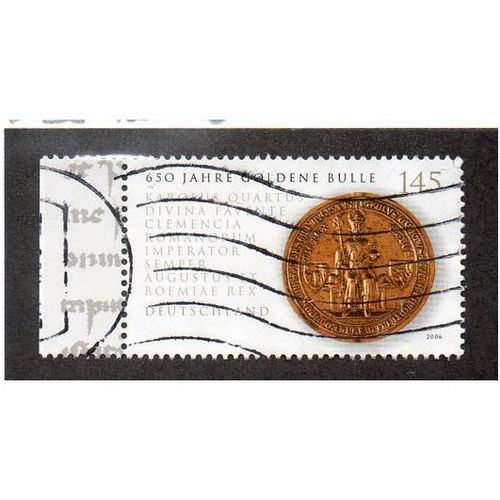 GER 2006 €1.45 'CHARLES IV ' GOLDEN BULL' FINE USED (EBID30-468)