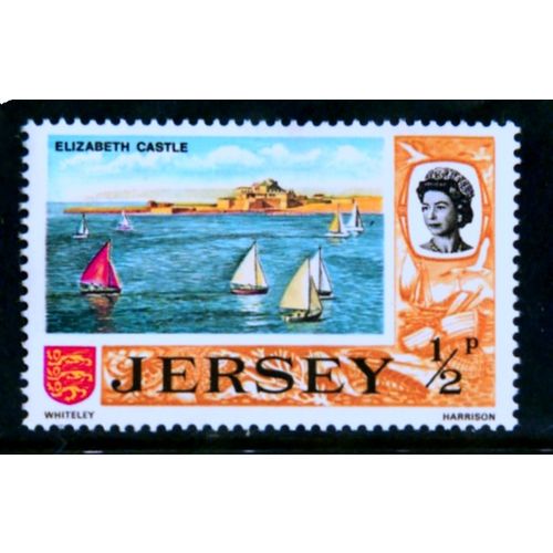 JERSEY 1969 SG 15 1/2p ELIZABETH CASTLE U/M MINT
