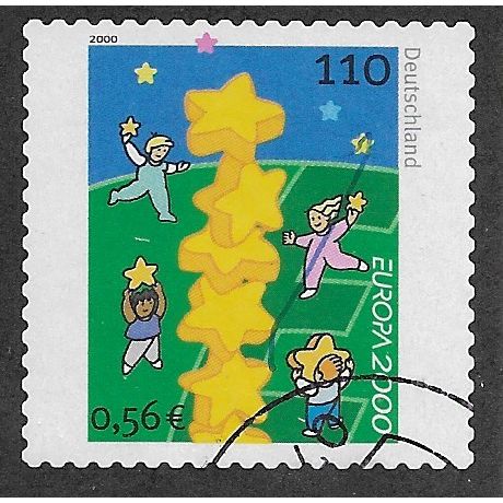GER 2000 110pf (S/A) 'EUROPA' FINE USED (EBID60-525)