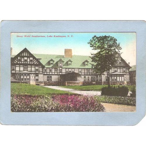 New York Lake Kushaqua Stony Wold Sanitarium ny_box5~1803