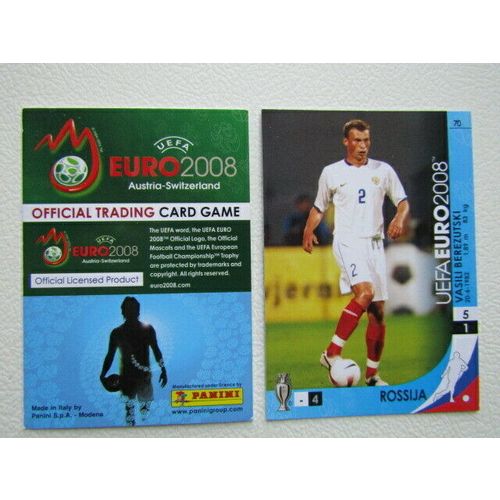 Panini 2008 EUFA EURO 2008 Football Cards Trading Card Variants (ef6)