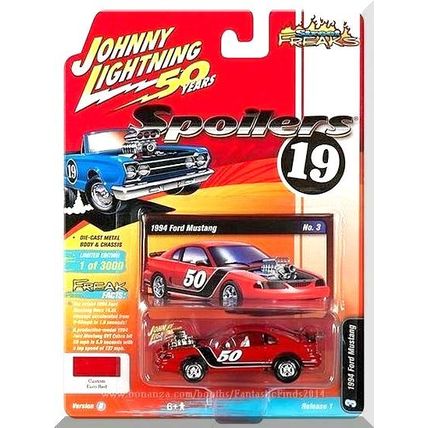 Johnny Lightning - 1994 Ford Mustang: '19 Street Freaks Spoilers #3 *Version B*