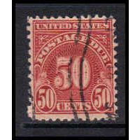 Used J86 50c Postage Due Barely Clears K1479