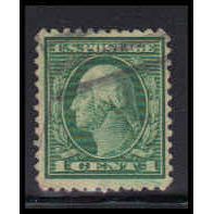 Used 498 1c George Washington Just Clears K3210