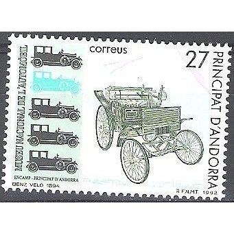 Andorra Español 1992 Michel 229 Neuf ** Cote (2008) 1.00 € Benz velo 1894
