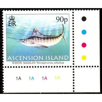 Ascension Island 2004 Fish White marlin 90p MNH Stamp