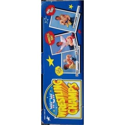 wwf ljn hasbro wrestling superstars 22" lex luger wrestling buddies figure