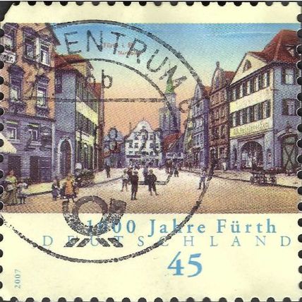 GERMANY, Furth, 1000 years, yellow 2007, 0.45