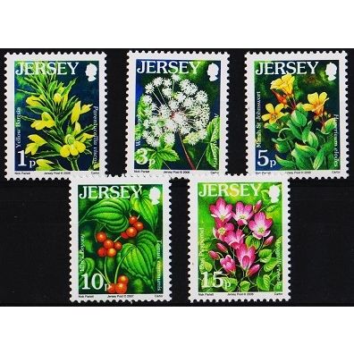 Jersey. 2007 Part Set(5) Unmounted Mint