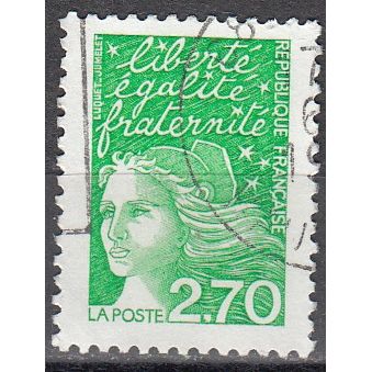 France 1997 Michel 3225YI O Cote (2008) 1.10 € Marianne de Luquet Cachet rond