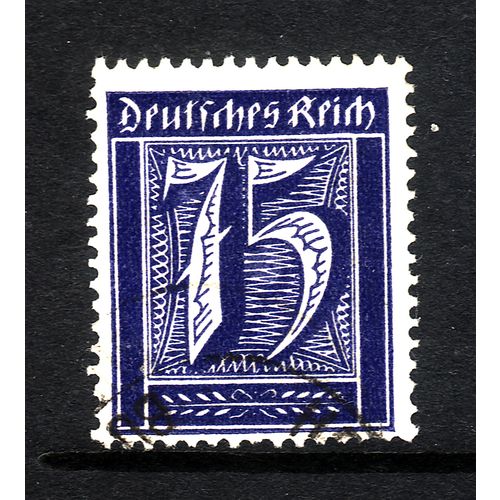 GERMANY 1922 SG 184 75pf VIOLET BLUE FINE USED