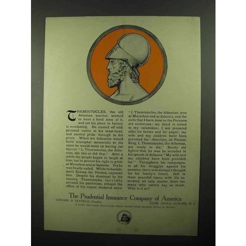 1922 Prudential Insurance Ad - Themistocles