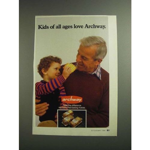 1984 Archway Cookies Ad - Kids of All Ages