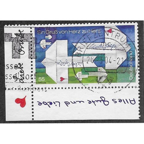 GER 2004 €0.55 'POST' (CORNER MARGIN) FINE USED (EBID53-970)