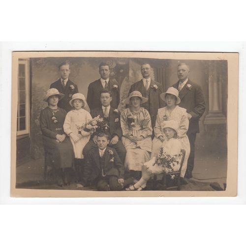 Wedding Group Postcard TG47