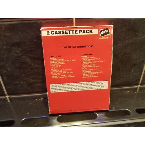 The Great Johnny Cash (DTO10249) (2 cassette pack)