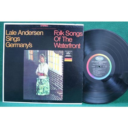 Lale Andersen - Germany’s Folk Songs of the Waterfront - ST 10505 - EX-
