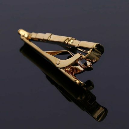 Super Cool Copper Alloy AK47 Machine Gun Tie Clip Necktie Pin Shirt Accessories