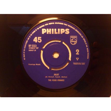 FOUR PENNIES – TELL ME GIRL - 7" SINGLE