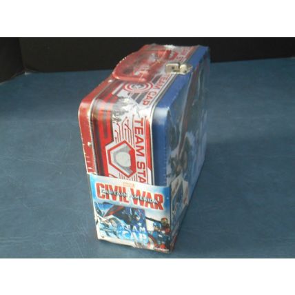 Marvel Avengers Captain America Team Stark 100 Pc Puzzle In Lunchbox Civil War