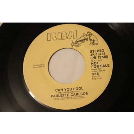 Paulette Carlson Promo 45-CAN YOU FOOL STEREO