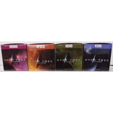 BURGER KING ' STAR TREK ' 4 GLASS SET (2008)