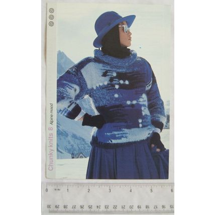 1986 Chunky Knits 8 Alpine Mood sweater