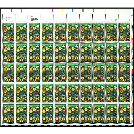 Girl Scouts of America Sheet of Fifty 22 Cent Postage Stamps Scott 2251