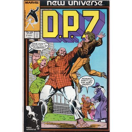 D.P. 7 #7 - MARVEL/NEW UNIVERSE COMICS - 1987