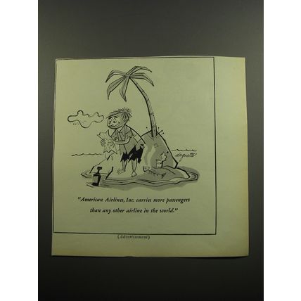 1955 American Airlines Advertisement