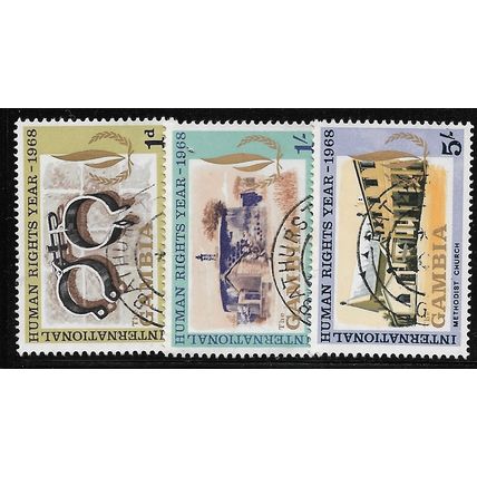 1968 SG 253/255 - #2 fine used (o)