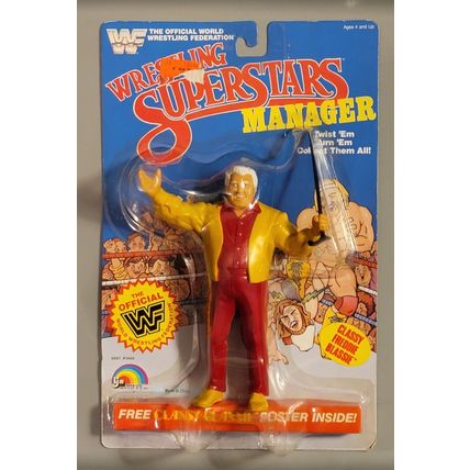 wwf ljn wrestling superstars manager classy freddie blassie wrestling figure.