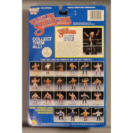 wwf ljn wrestling superstars manager classy freddie blassie wrestling figure.