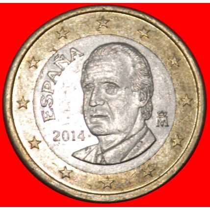 Ⰶ NON-PHALLIC 2010-2014:SPAIN★1 EURO 2014★JUAN CARLOS 1975-★LOW START★NO RESERVE