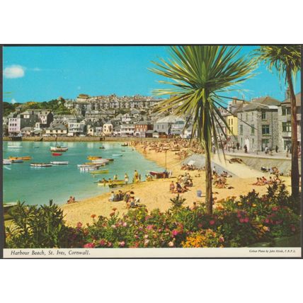Harbour Beach, St Ives, Cornwall, c.1970 - John Hinde Postcard