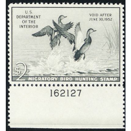 RW18, Mint NH XF $2 Duck Stamp - PSE Graded 90 * Stuart Katz