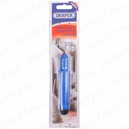MANUAL DEBURRING & CHAMFERING TOOL SET Deburrer for Metal Swarf Burrs Hole