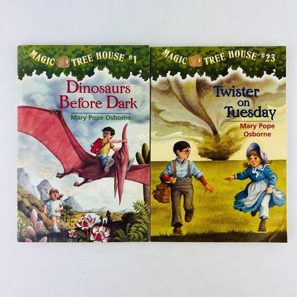 Magic Tree House Mary Pope Osborne Paperback 2 Book Lot