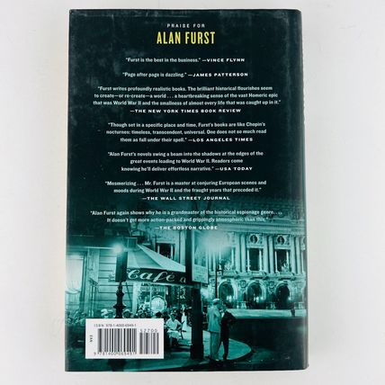 Alan Furst Midnight In Europe Hardcover First/1st Edition Book WWII Spy Thriller