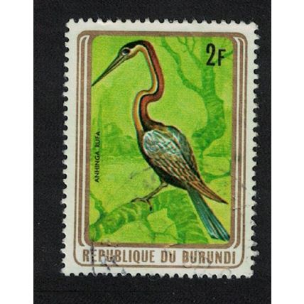 Burundi Anhinga Bird 1979 Canc SG#1319